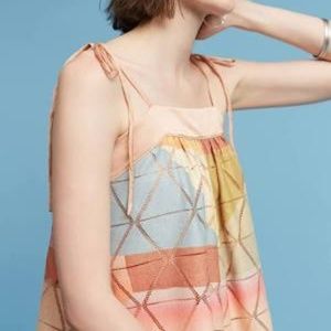 ANTHROPOLOGIE AKEMI + KIN ombre swing TOP medium